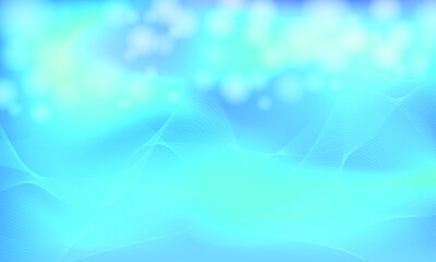 Blue abstract background with curve shape for poster, wallpaper, cover poster, vector illustration