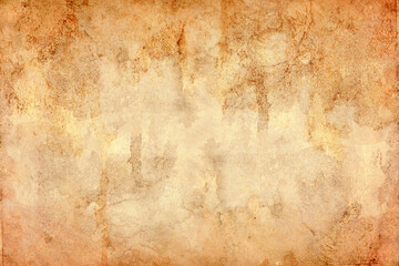 Old brown paper grunge for background. Abstract liquid coffee color texture.