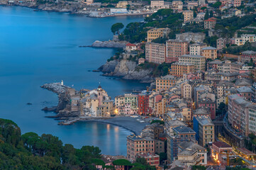 Camogli and its alleys, a small village of Pescatori