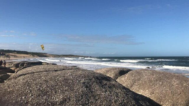 Sky surf in Punta del Diablo Uruguay