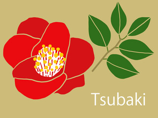 花・つばき