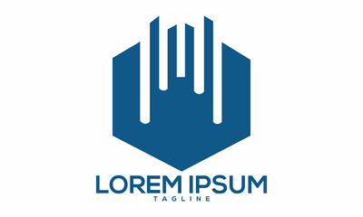 Unique financial logo Modern and minimalist vector and abstract logo