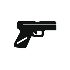 gun icons symbol vector elements for infographic web