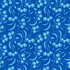 Folk flowers print Floral pattern Ethnic art