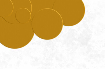 gold background with up circle golden