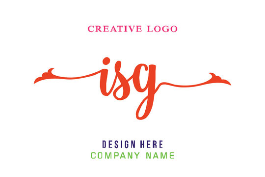 ISG lettering logo is simple, easy to understand and authoritative