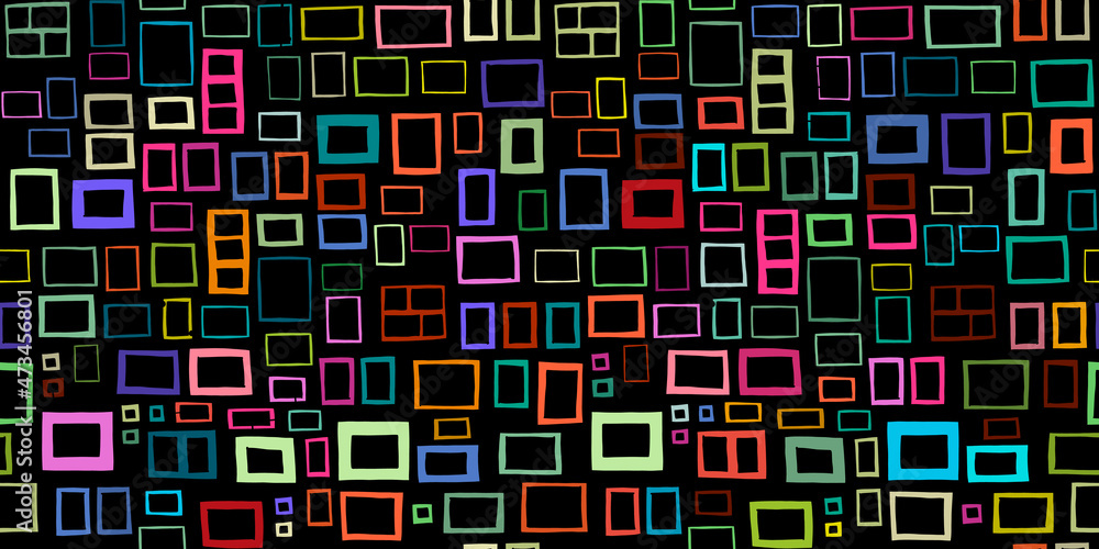 Poster abstract photo frame templates. seamless pattern background for your design