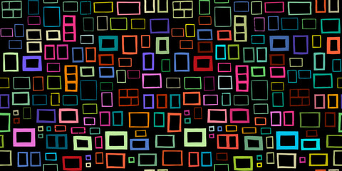 Abstract photo frame templates. Seamless pattern background for your design