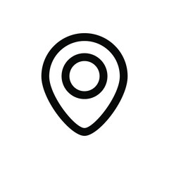 Location map pin icon