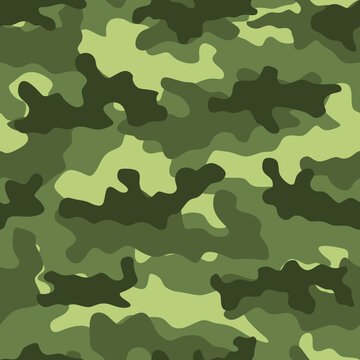Gray camouflage. Military uniform. Army.