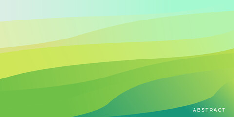 Obraz premium Abstract pattern background with green dynamic wave. Modern Vector illustration for poster, banner, brochure.