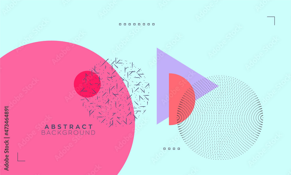 Poster abstract data technology background connected with lines and dots. vector illustration use for poste
