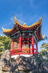 Fototapeta premium 中国庭園「瀋秀園」の攬翠亭【神奈川県・川崎市】 Chinese Garden in Kanagawa Prefecture, Japan