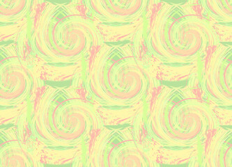 Creative composition with the image of graphic and geometric shapes. Seamless background, abstraction. Material for printing on paper or fabric.