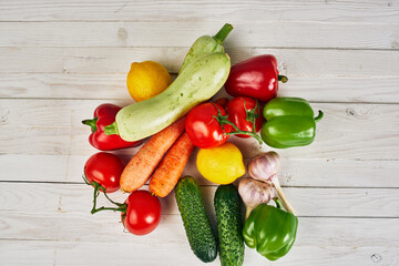 vegetables vitamins organic food kitchen farm products close-up