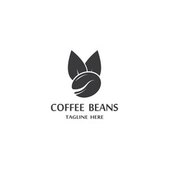 coffee bean icon vector