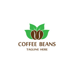 coffee bean icon vector