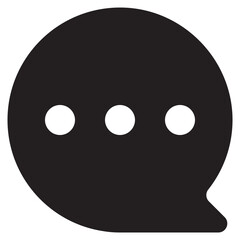 Fototapeta premium chat box message vector icon design for app and website