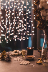 Home decorating for Christmas
