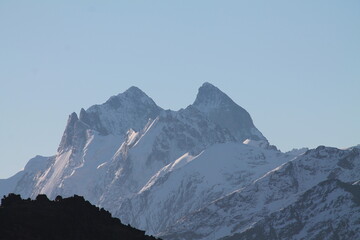 snow covered mountain