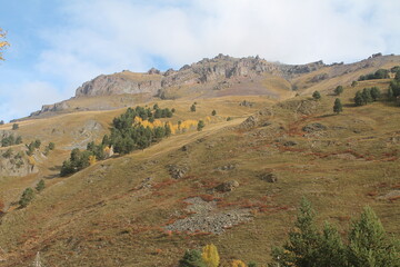 autumn in the mountains