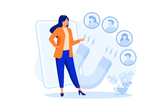 World of mouth marketing,  illustration exclusive design inspiration