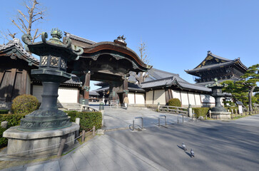 Fototapeta premium 東本願寺 阿弥陀堂門 京都市下京区