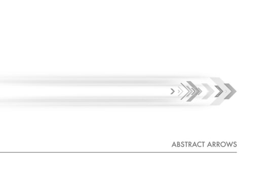 Abstract speed movement of arrows.
