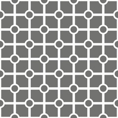 Tile dark grey and white background or vector seamless pattern