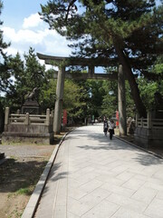 Santuario Kitano Tenmangu es un santuario sintoísta de la ciudad de kioto, Japon.