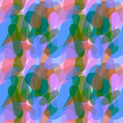 Seamless abstract pattern with coloured spots for fabrics and textiles and postcard and magazines and kids 