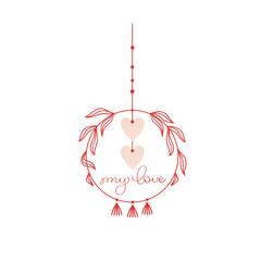 Vector illustration for Valentine's Day