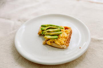 Avocado Eggs and Toast