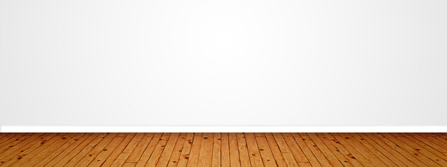 Concept or conceptual vintage or grungy brown background of natural wood or wooden old texture floor and wall as a retro pattern layout. A 3d illustration metaphor to time, material, emptiness,  age 