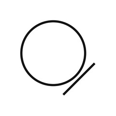 Low heat icon, vector illustration, flat design