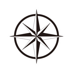 compass logo icon illustration design