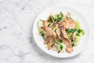 豚肉と野菜の炒め物