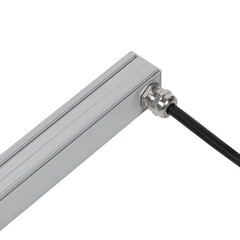 Metal LED flood light indoor bar projector lamp isolated on white background