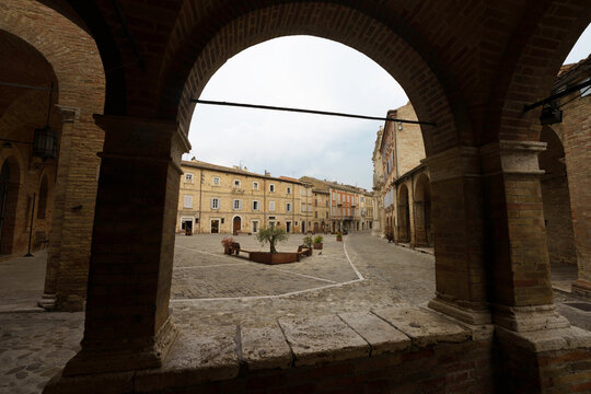 Offida, historic town in Ascoli Piceno province, Marches