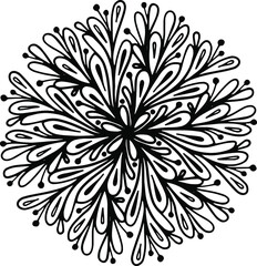 abstract floral ornament