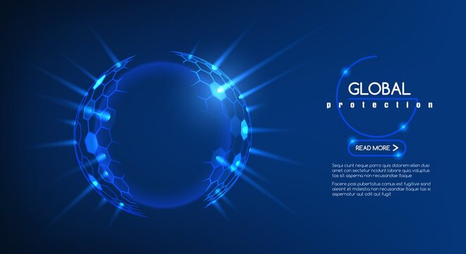 Infection protection barrier background