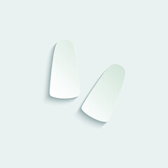 earplug icon vector ear plugs sign