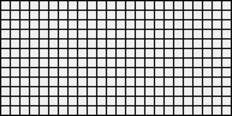 white background grid line black 3d rendering illustration