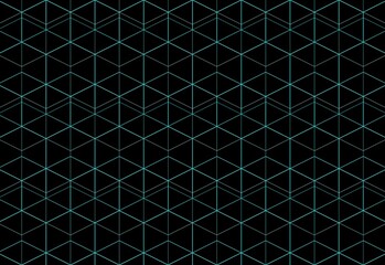 background black line 3d rendering illustration