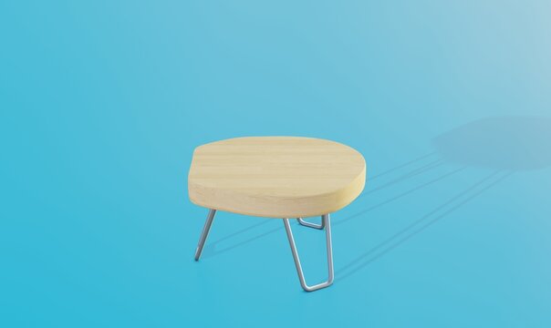 background table wood 3d rendering illustration