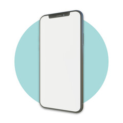 smartphone 3d rendering illustration
