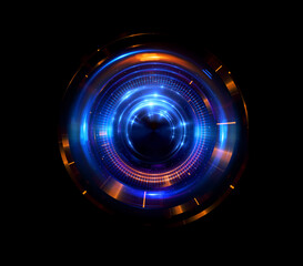 Vivid abstract background. Beautiful swirl trail effect frame.  .Mystical portal. Bright sphere lens. Rotating lines. Glow ring. .Magic  ball. Led spiral. Glint lines. Focus place. Illusory flash.
