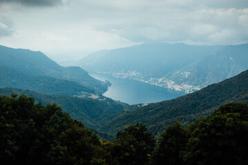 Walk in the mountains of Canzo, Italy