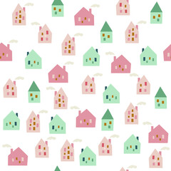 New Year Christmas background. Isolated, vector background.
For greeting cards, fabric, or wrapping paper. Vector illustration