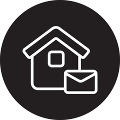 email glyph icon